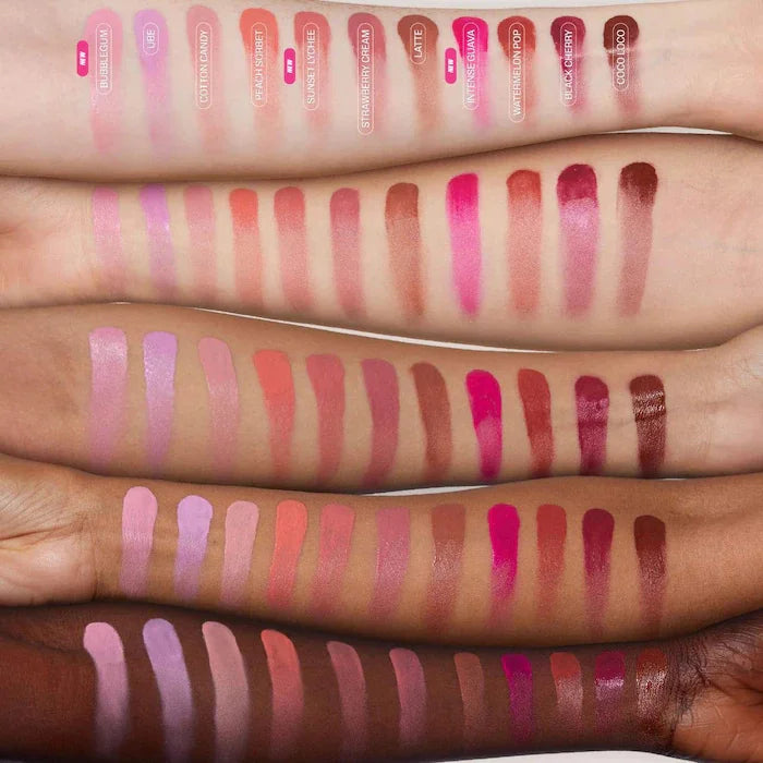 Fashion Beauty Rouge Filter Soft Glow Flüssigrouge Glanz Lippgloss Rouge Lippenstift Zuckerwatte Kaugummi Concealer Kosmetik